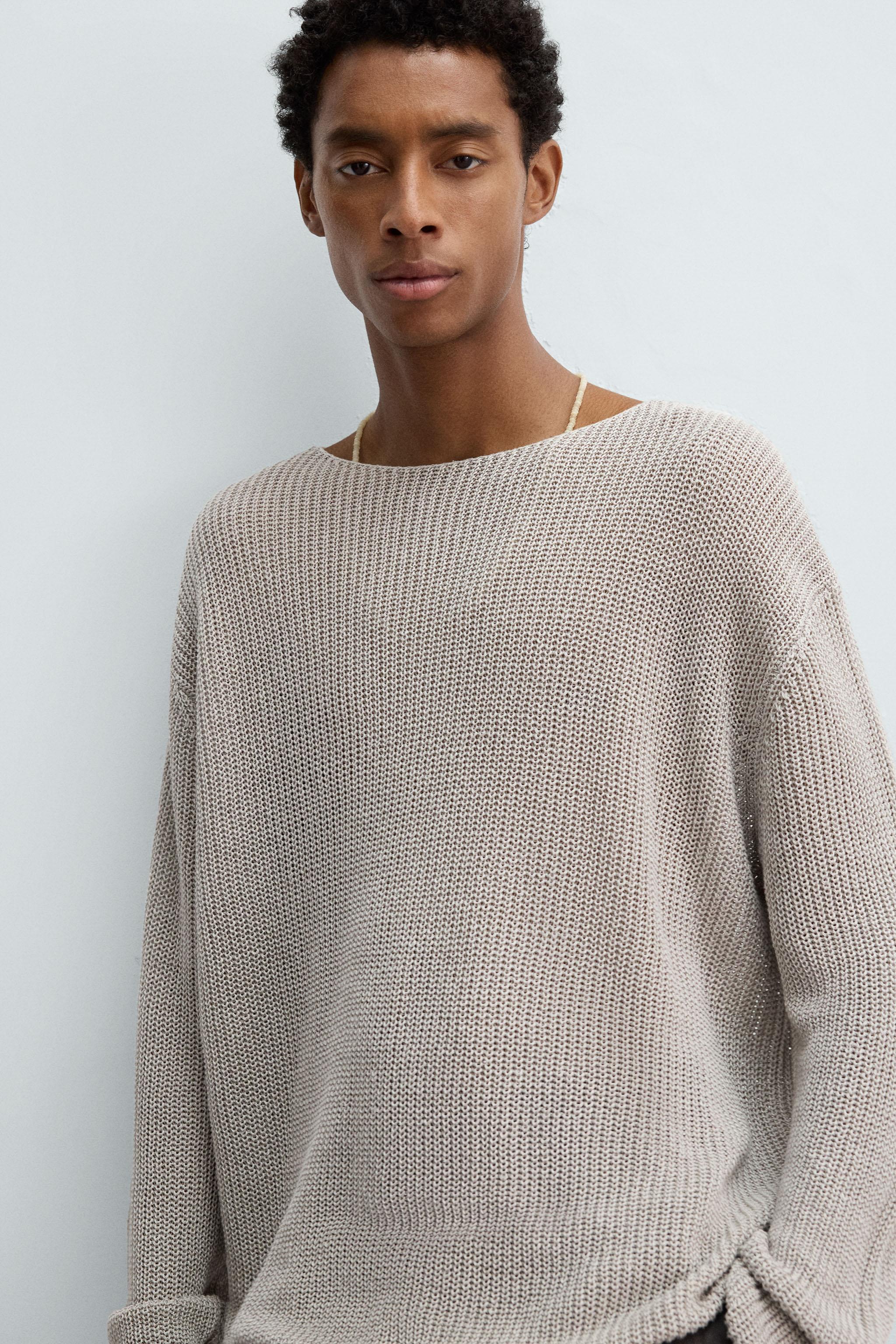 PULL AJOURÉ EN CHANVRE